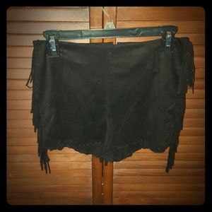 Forever 21 frig black shorts